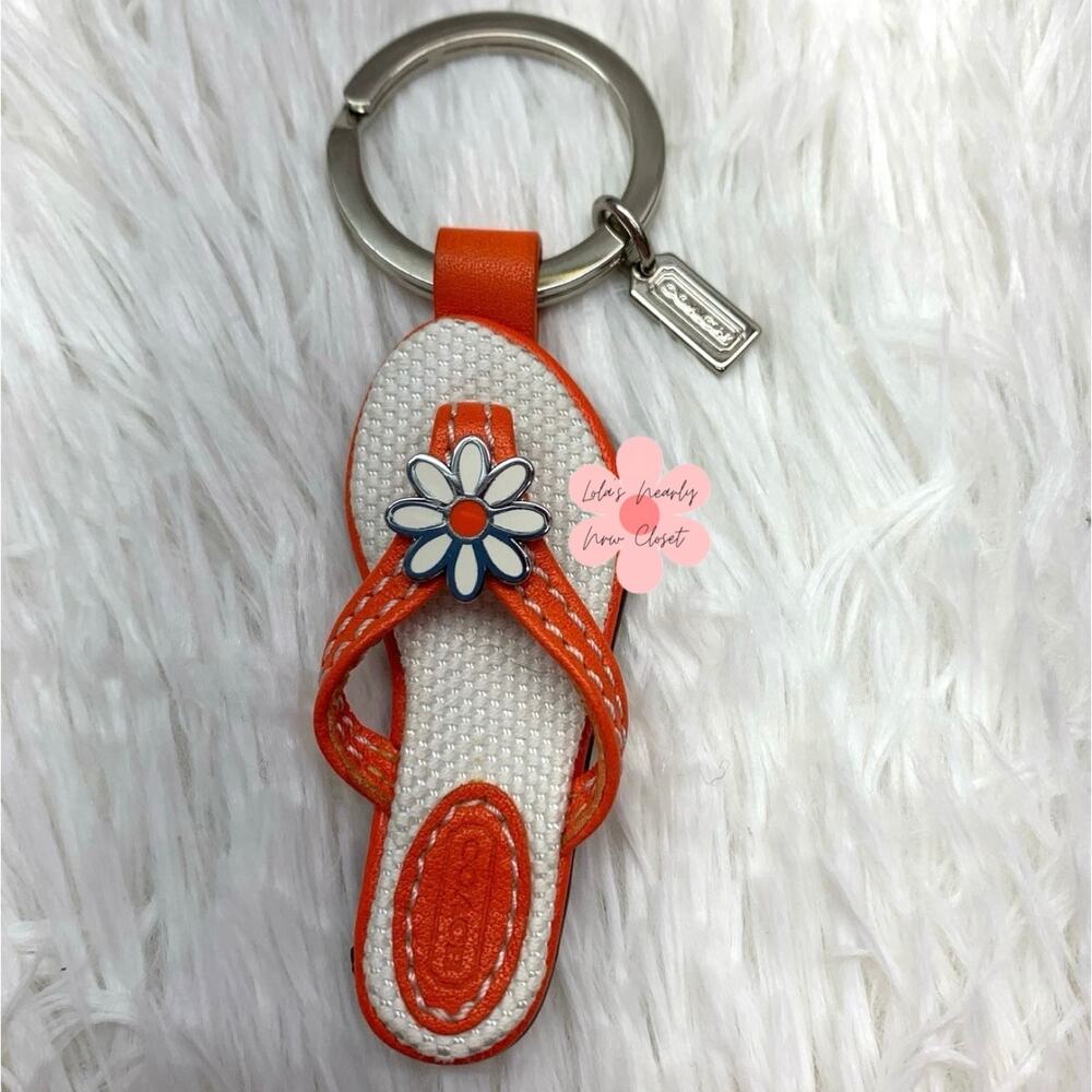 y2k COACH Vintage Sandal Bag Charm Key Chain